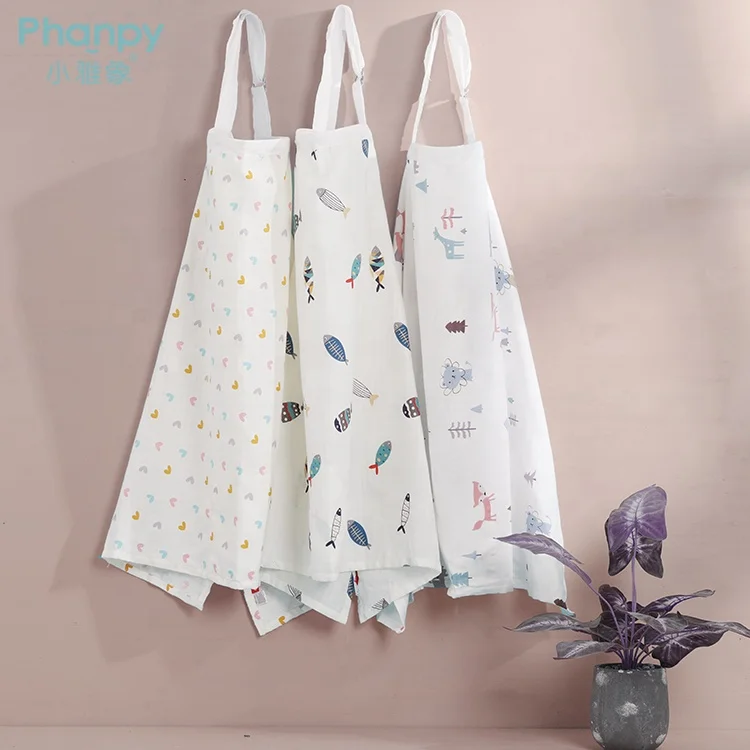 Phanpy Hot Latest Product Plain Baby Nursing Dresses Breastfeeding Cover Wholesale