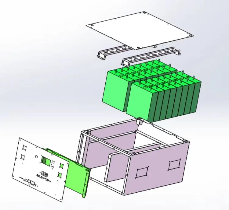 Eel V S Server Rack Diy Lifepo Ah Ah Ah