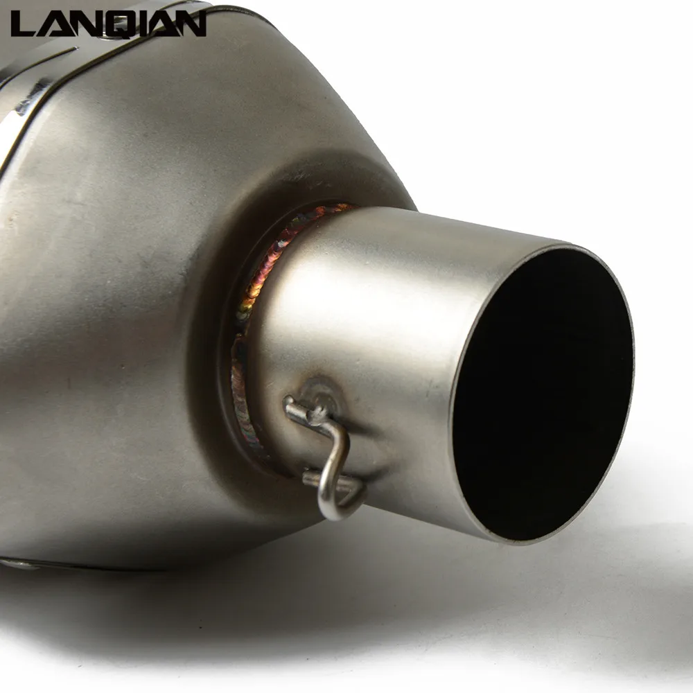 Универсальная выхлопная труба 36 мм-51 мм для SUZUKI YAMAHA DUCATI KTM KAWASAKI HONDA мотоциклетная Муфельная хвостовой Кроссовый