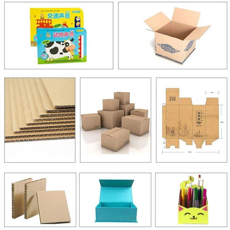 2024 New Digital High Safety Pad Kraft Paper Perforators Waste Board Shredder Cutting Corrugated Cardboard Making Pad Machine