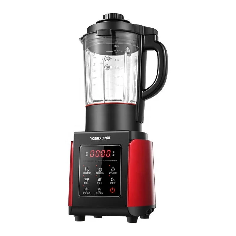 Touchpad Juice Soup Maker Blender Soya Bean Multi Function Heating Blender