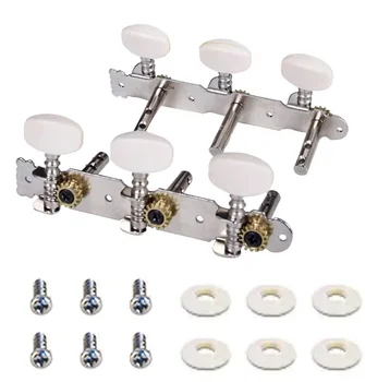 AM-03 Classical Guitar Machine-head Gold Hot Sale Alignment Of Guitar Headstock Accessories Set Two Piece Factory Wholesale