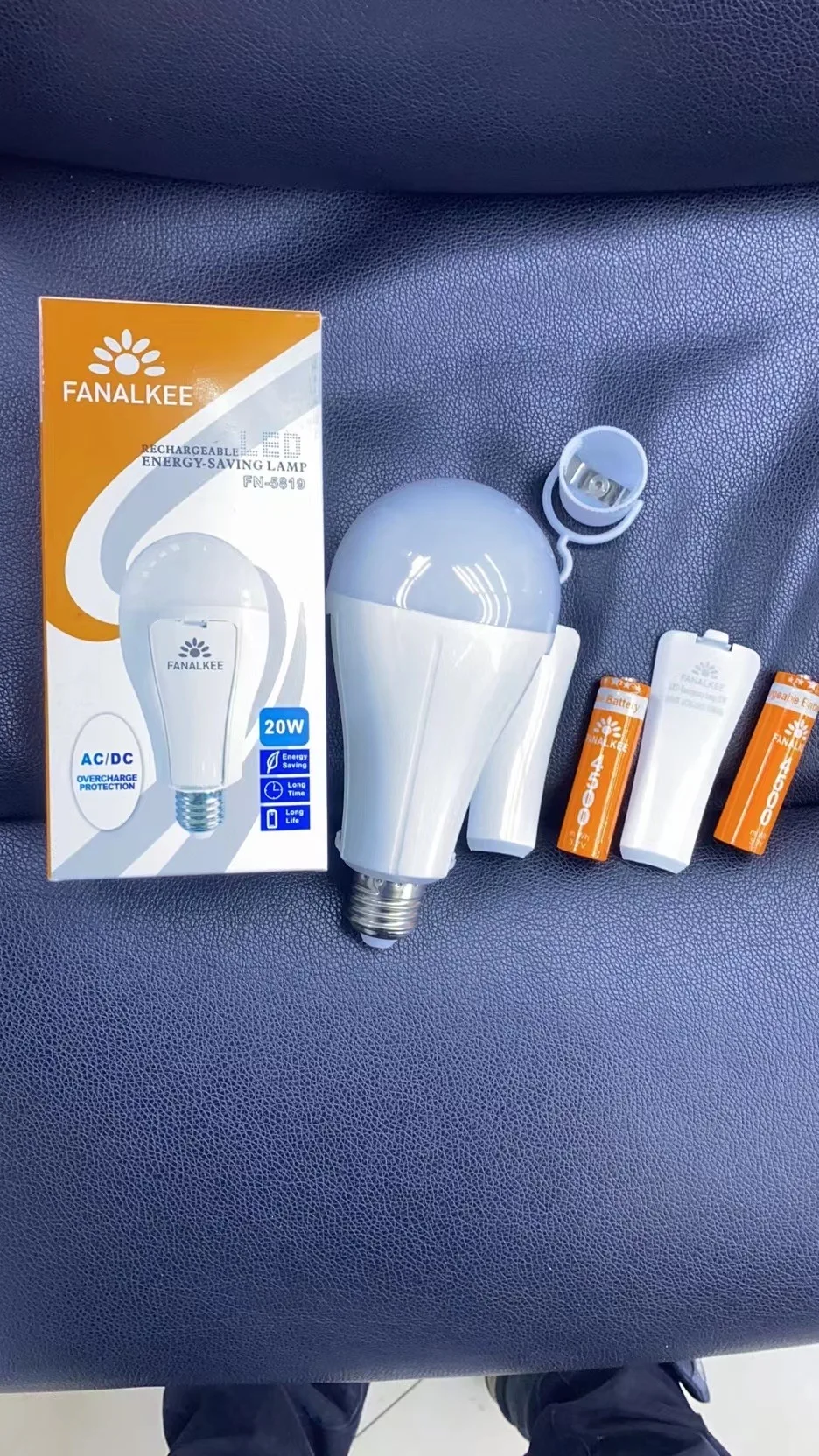 Portable Cordless Charging Emergency Bulb Recharge Bulb Emerg Led