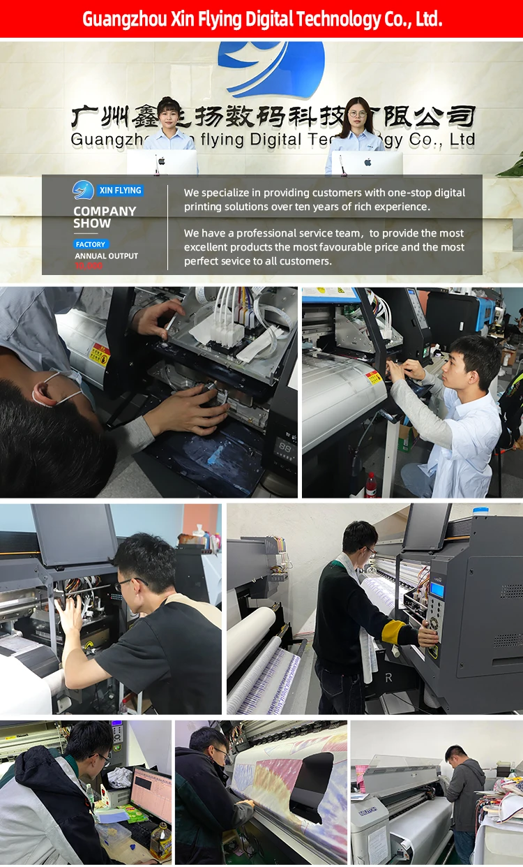 Factory Wholesale 30CM Double EPS I3200-A1 Printer Dtf A3 with Powder Shake Machine Set All in One