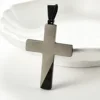 Silver Black Pendant