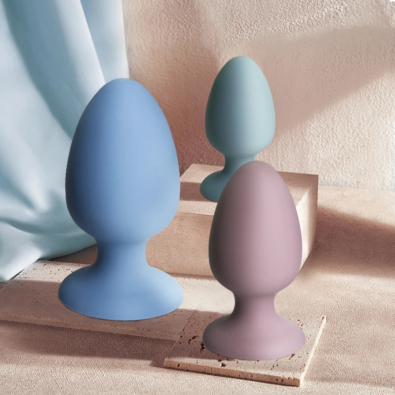 Long-term Wearable Anal and l Plug Soft Anal Sex Toys Small Butt Plug for Beginners