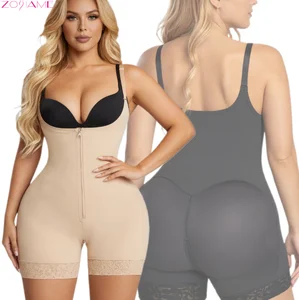 Bestselling Powerful Tummy-Control Booty-Lifting Slim-Fit Postpartum Hook-And-Eye Camisole Fajas Colombian Shaper for Women