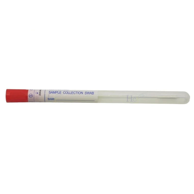 Forensic Diagnostic Flocked Sterile DNA Test Swab with Tube Medical Consumables
