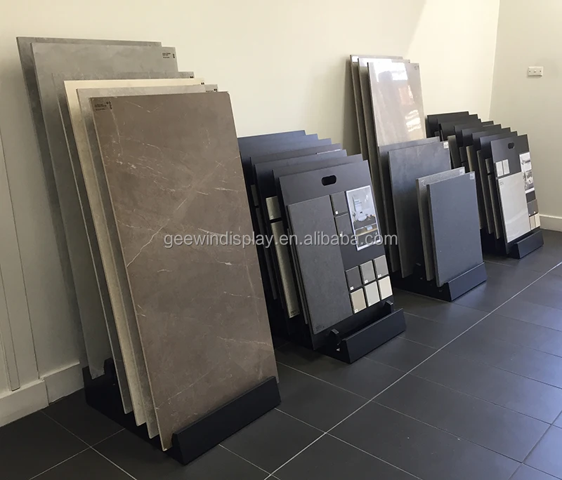 Tile Waterfall Display Racks - Durable & Stylish Solutions