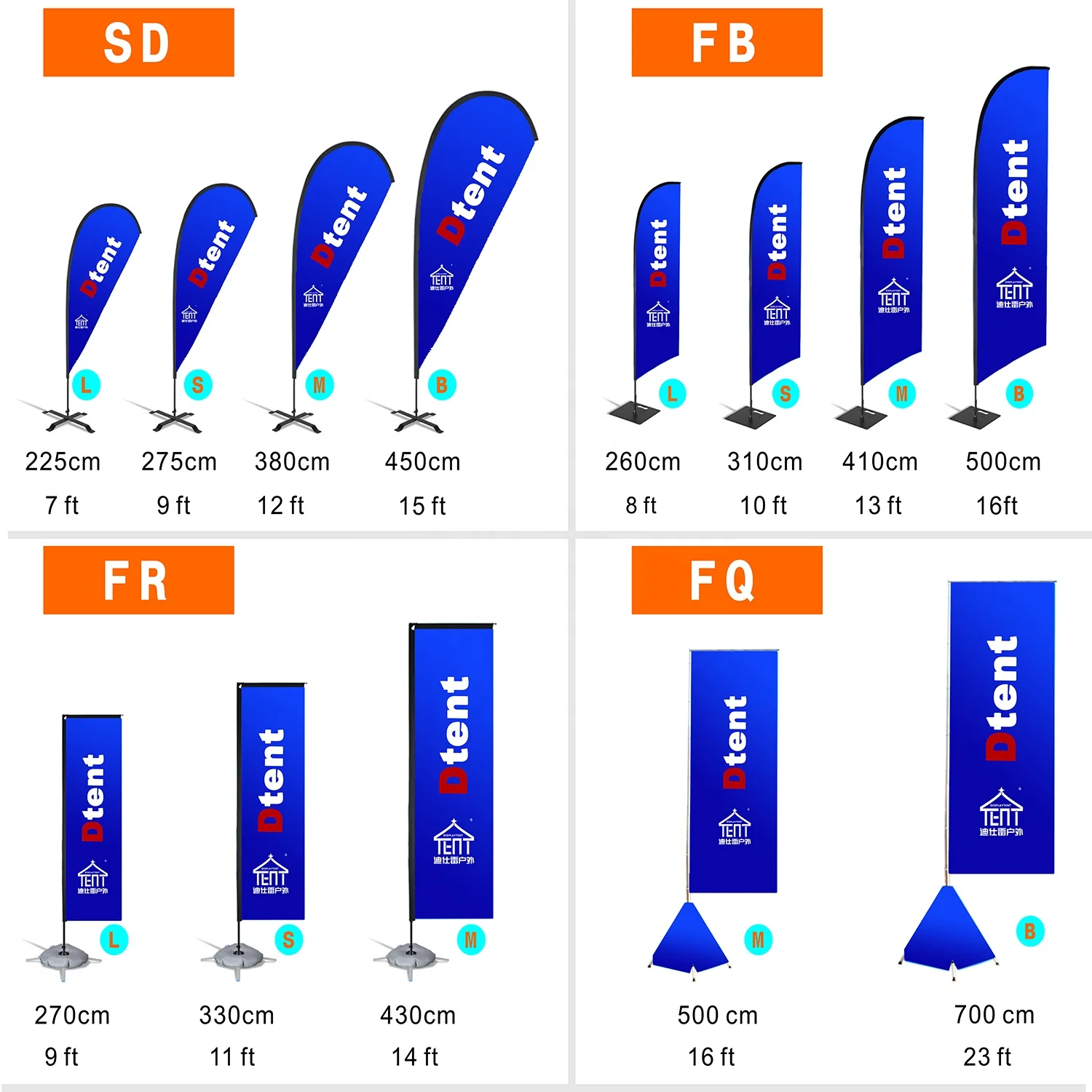 Custom Fabric Advertising Promotion Teardrop Flags Mockup Hem Beach World Banners Pole Light Customised Market Feather Bunting