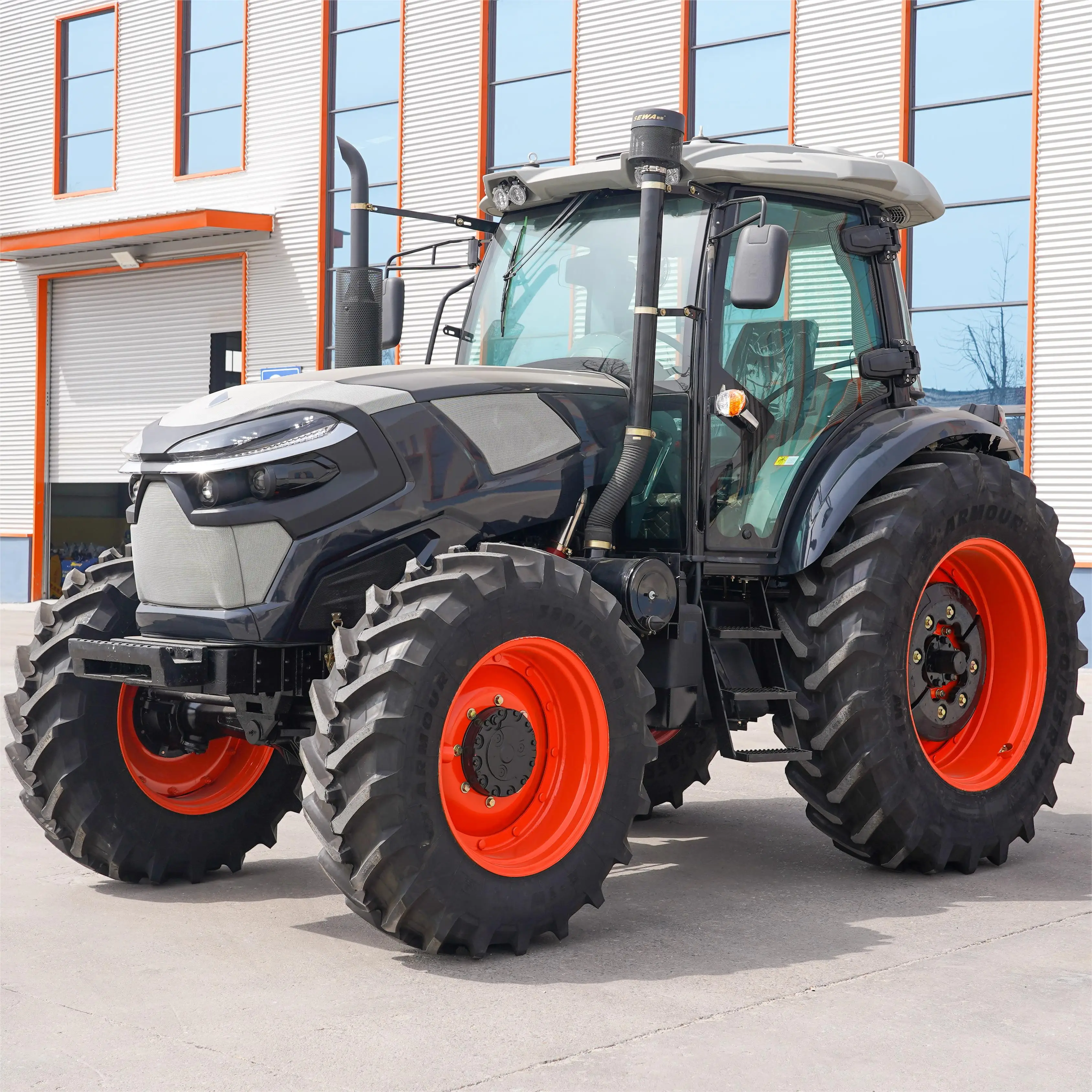 Farm Teactor Tractors EPA Engine Compact Tractor with Loader and Backhoe