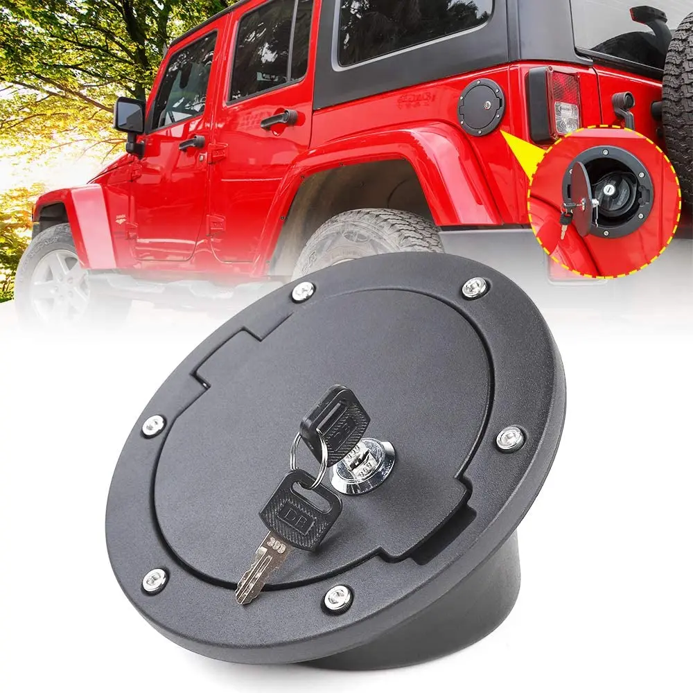 Wholesale Car Gas Cover Lock Oil Fuel Tank Gasoline Outward Cover Door Gas  Tank For Jeep Wrangler Jl - Buy Fuel Tank Cover,Fuel Tank Cover For Jeep, Fuel Tank Cover Lock With Ignition