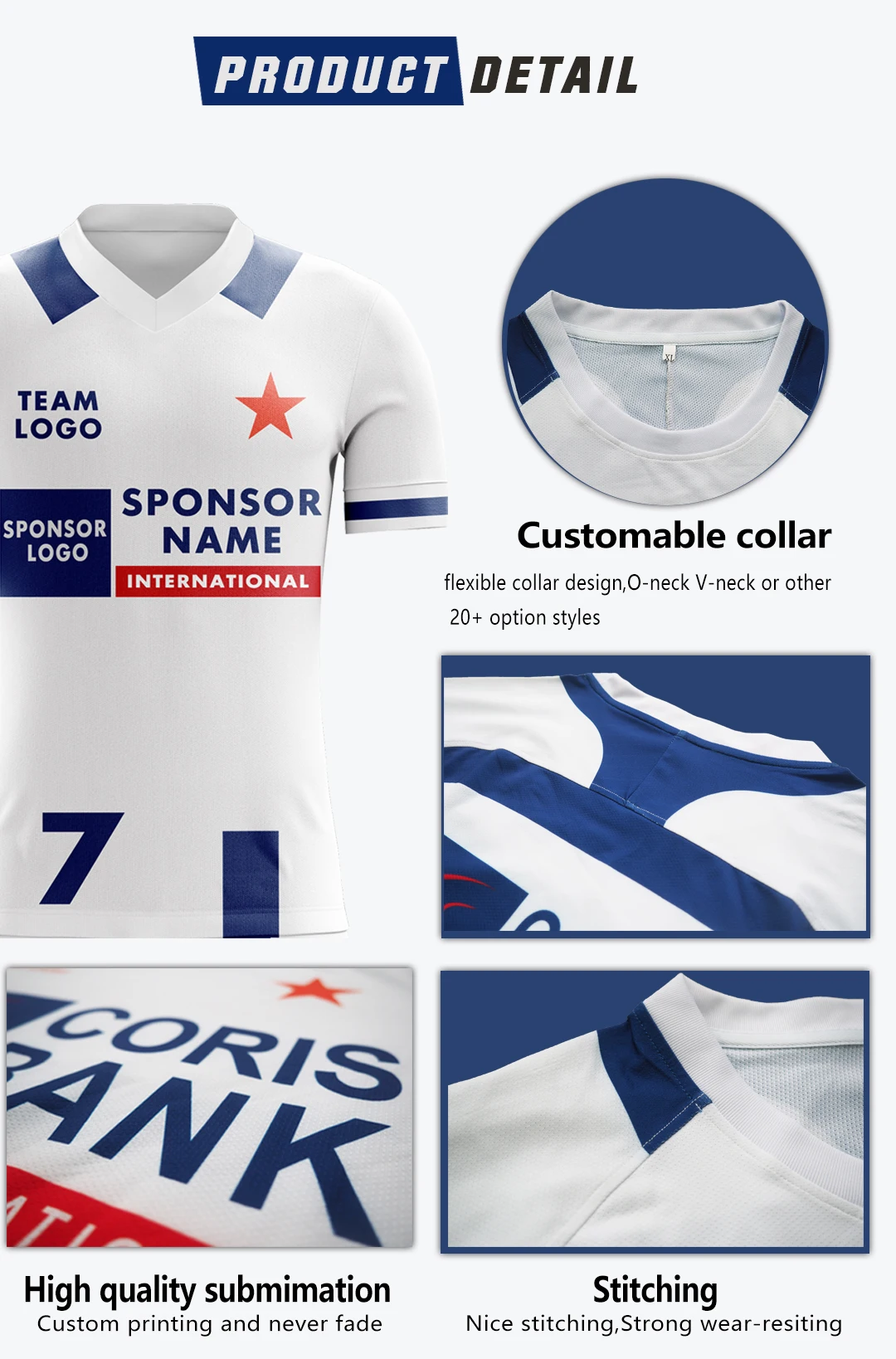 custom team football uniform dry fit soccer jersey print personalized  football jersey camisetas futbol fussball trikot