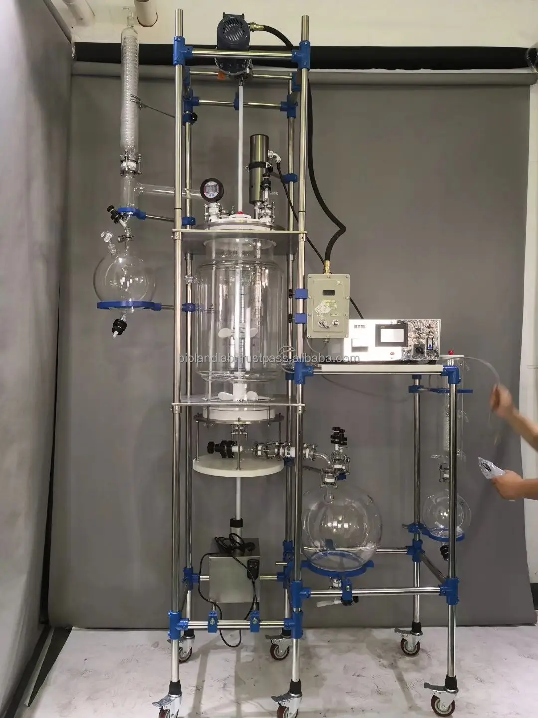 Lab Small Ultrasonic Homogenizer/Probe Sonicator/Ultrasonicator/ Ultrasonic Glass Reactor
