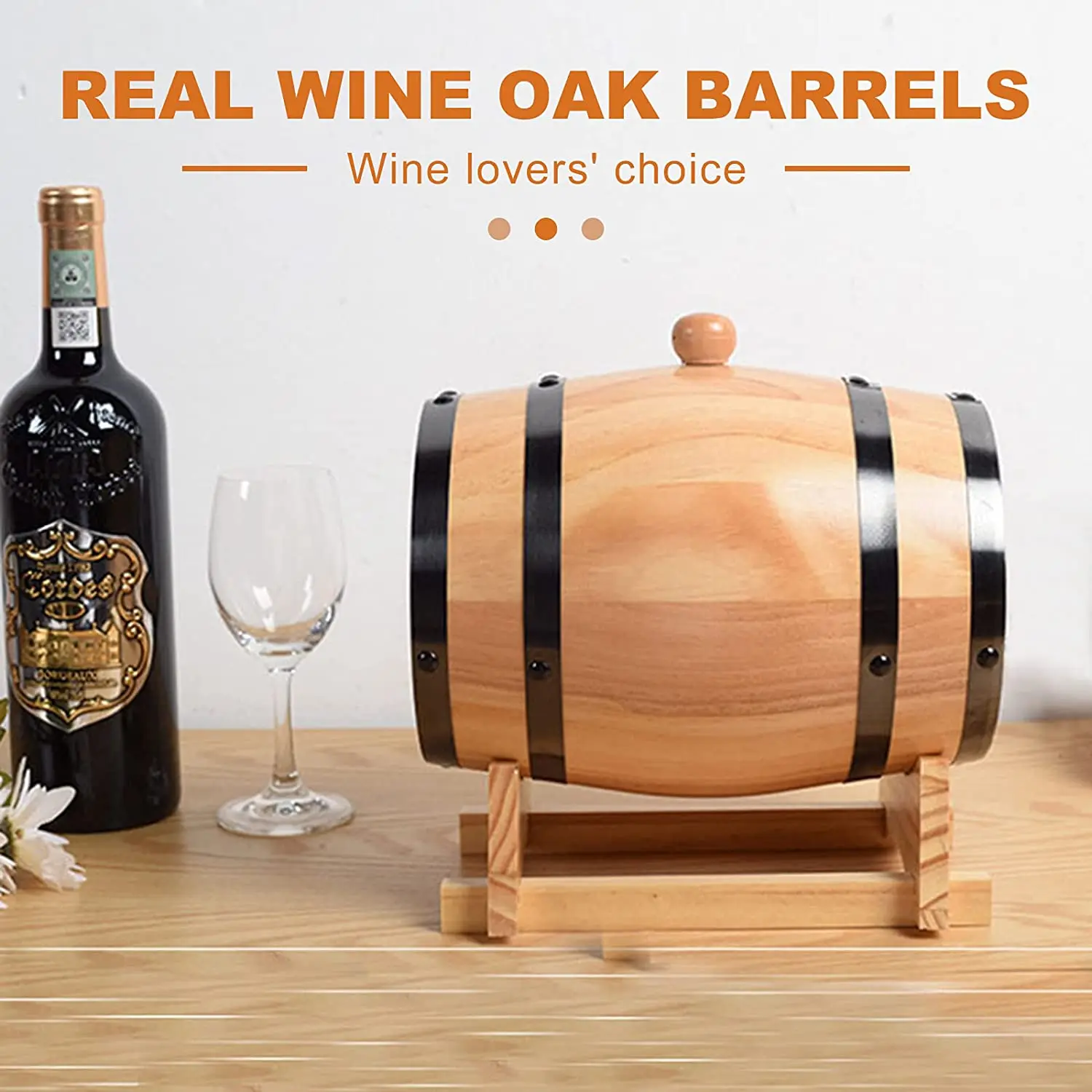 Handmade Oak Aging Bucket with Bracket Plug and Leading Family Parties ...