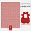 Motif à carreaux rouges et blancs