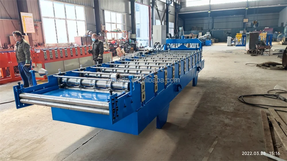America US Type AG PBR and Rib Roofing Panel Steel Roll Forming Machine