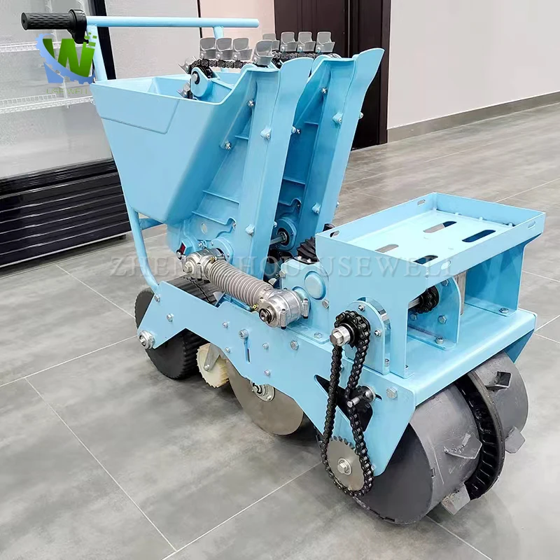 China 1 Row 2 Row Tractor Mounted Garlic Seed Tractor Planter Machine Manual Hand Garlic Seeder Planting Machine