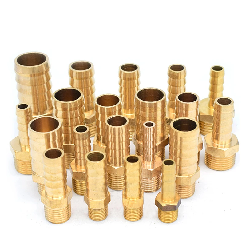 Color : 3/8, Size : 6mm Barb 1/8 1/4 1/2 3/8 BSP Male Connector Joint Copper Coupler Adapter Brass Pipe Fitting 4mm 6mm 8mm 10mm 12mm 19mm Hose Barb Tail Color : 3/8, Size : 6mm Barb 1/8 1/4 1/2 3/8 BSP Male Connector Joint Copper Coupler Adapter Brass Pipe Fitting 4mm 6mm 8mm 10mm 12mm 19mm Hose Barb Tail