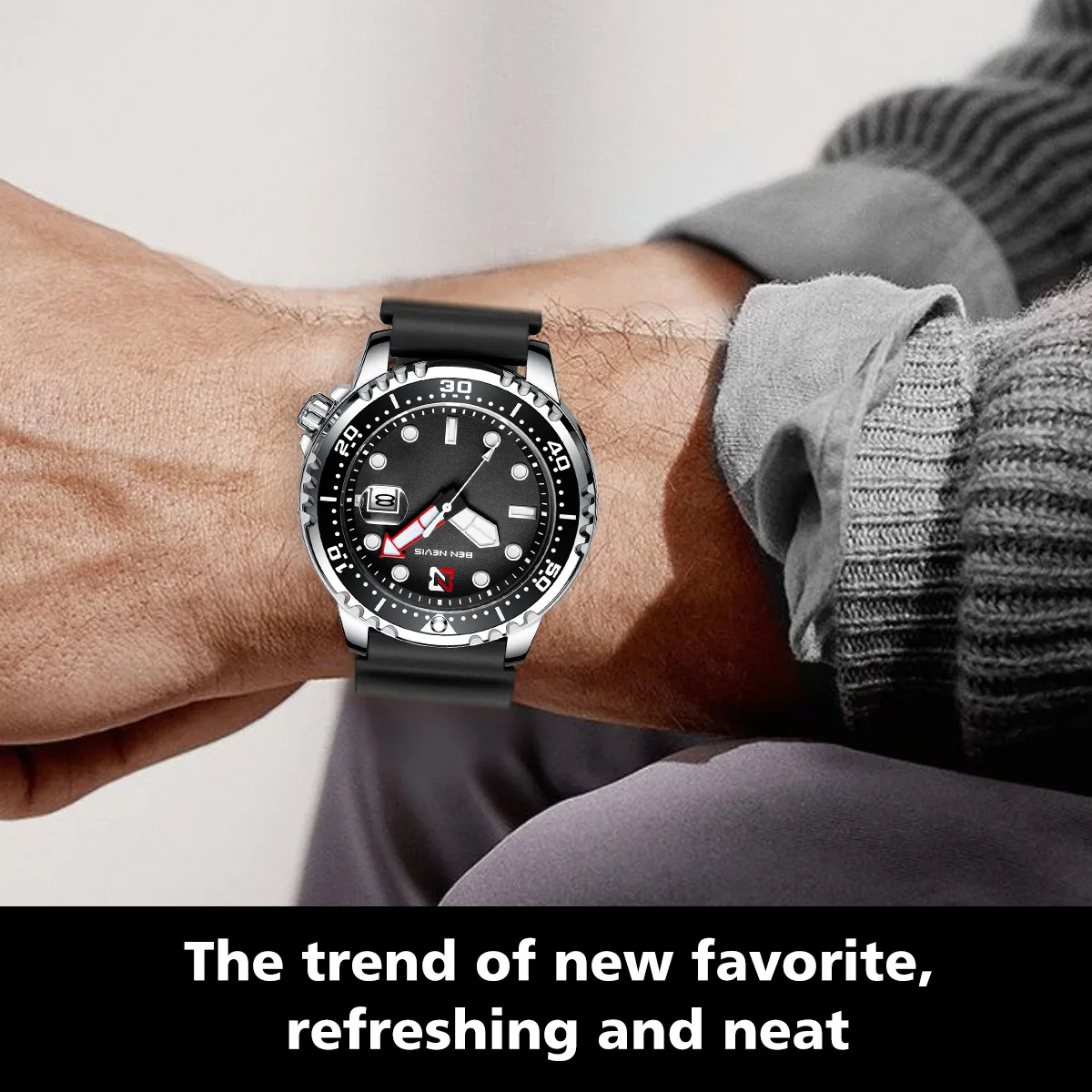 OROLOGIO MILITARE UOMO Retroilluminazione Schermo LED Grande Digitale Impermeabile Sport Data