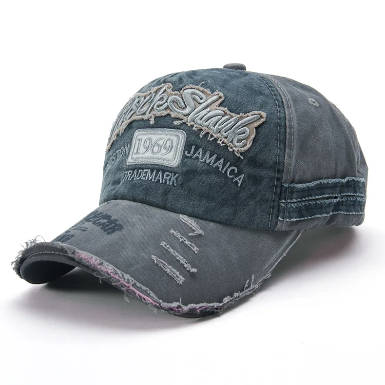 Custom Vintage Distressed Baseball Cap Dad Hat