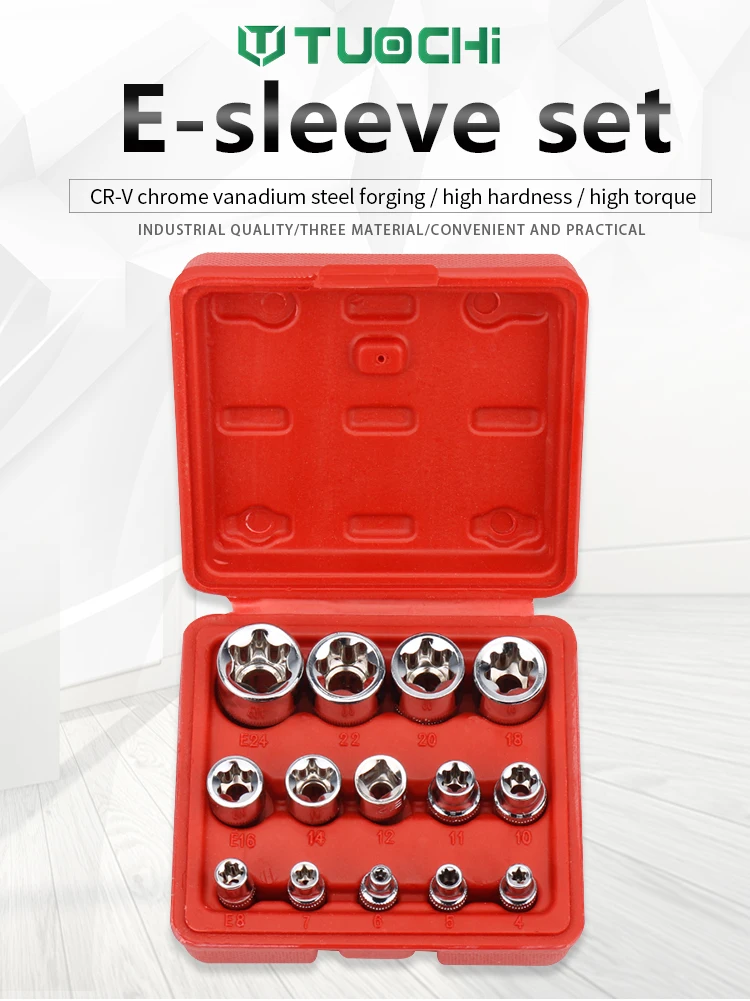 14 Pcs Torx E Type Socket Set Tool Kit Auto Repair Tools Buy 14 Pcs Torx E Type Socket Set