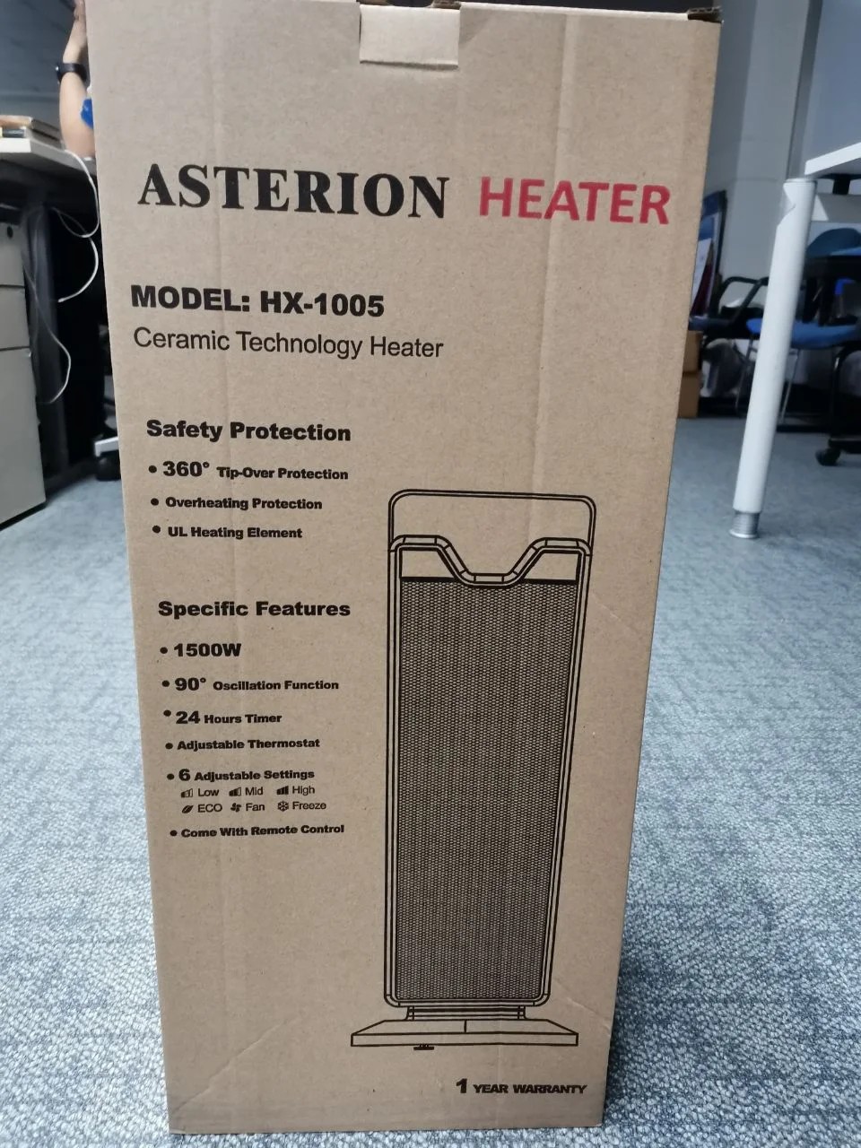 Cheap Ptc Ceramic Infrared Overheat Protection Portable Elektro Heating