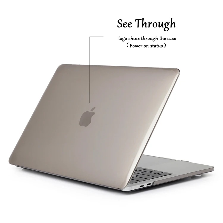Прозрачный тонкий Чехол, жесткий защитный чехол для MacBook Pro, чехол A1932, A1708, A1466 для MacBook 13,3 дюймов