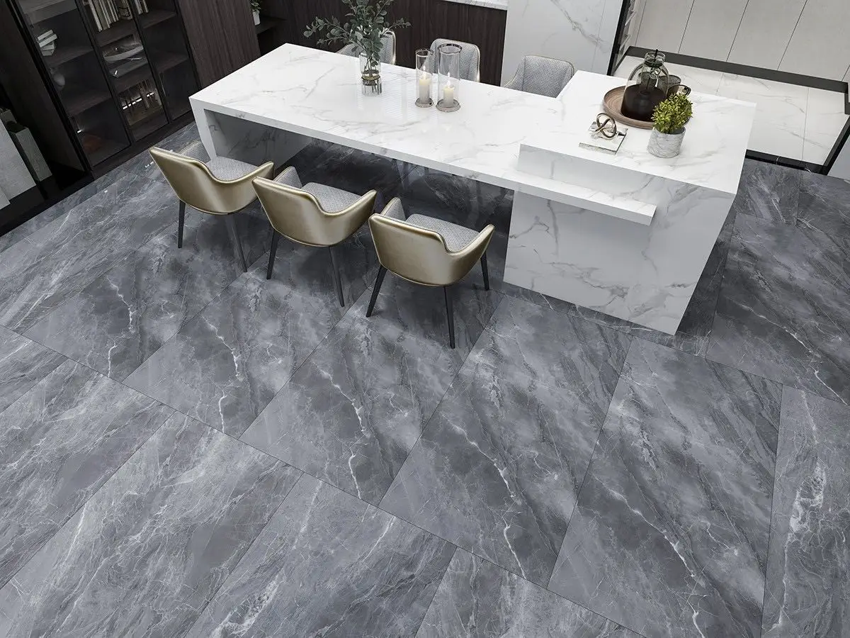 750*1500 atacado polido cinza escuro casa luxo banheiro