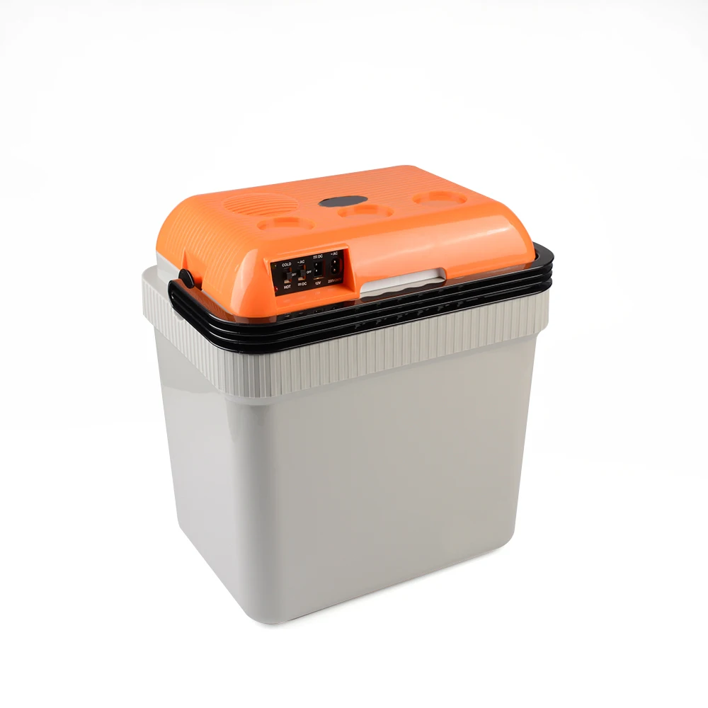 Thermoelectric cool box, 24 liters, grau