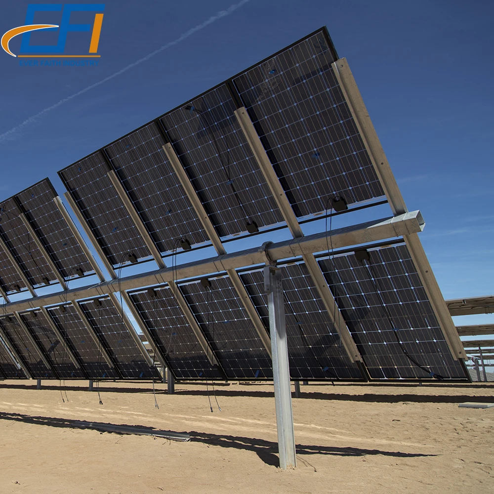 Complete Solar Energy Tracking System Solar Tracker Kit Solar Mounting Ground System