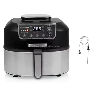 New Launch Digital Multifunctional Smokeless Aero Grill Pro Air Fryer Grill 220V 110V for Home Kitchen Use