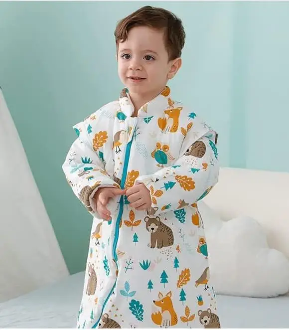 Baby Winter Sleeping Bag Kids Sleeping Bag 3.5 Tog Organic Cotton