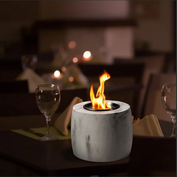 Indoor And Outdoor Table Fire Decoration Table Top Fireplace Mini