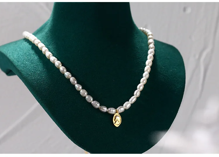 Joyever Fashion Jewelry Pearl Necklace Handmade Real Pearl Necklace