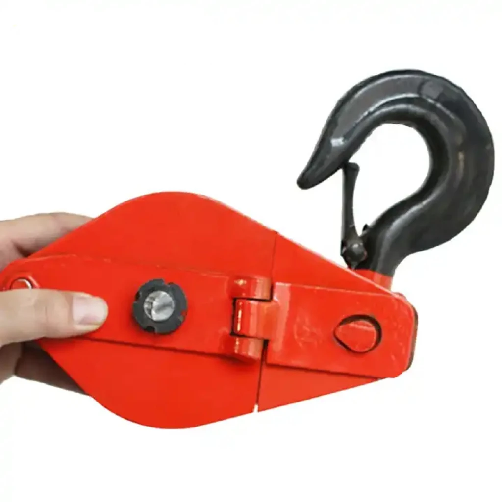 OSALADI 4 Poleas De Cable Metálicas Para Elevación | Alta Resistencia Con Cojinetes, Ideales Para Cuerdas, Construcción Y Trabajos Pesados