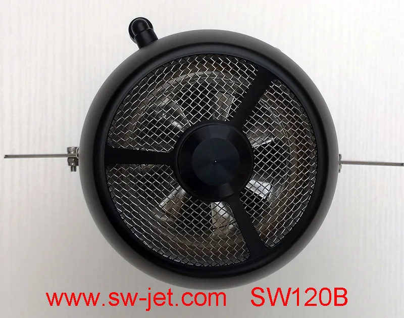 Swivel Jet Engine SWIWIN SW120B Turbojet Engine - 12KG Thrust for RC Drones