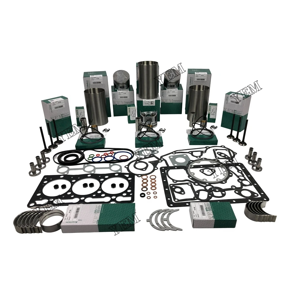 For KUBOTA D1105 Piston Ring Cylinder Liner Kit Engine Rebuild Kit