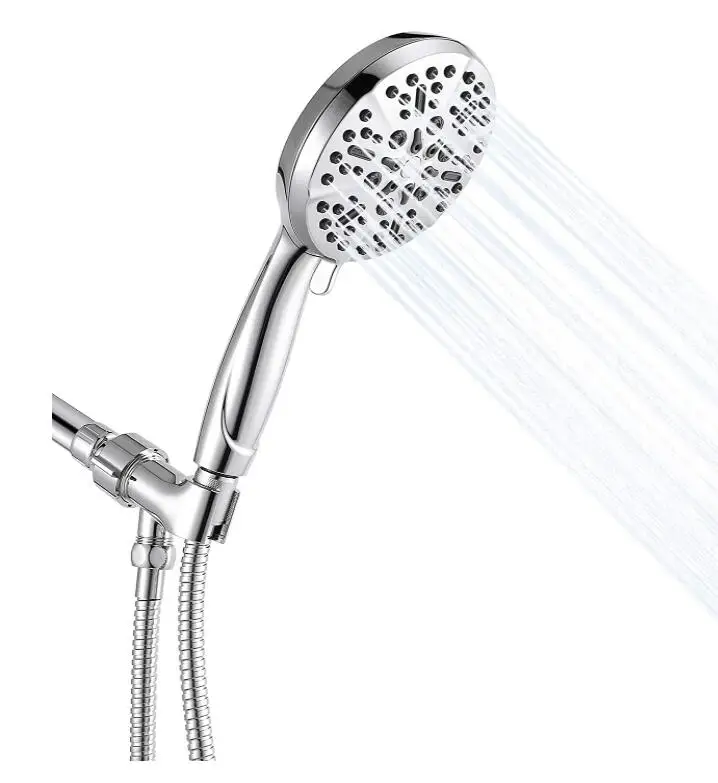 7 Functions Handheld Shower Head Set High Pressure Shower Head High