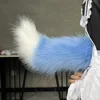 เข็มขัดโปร่งใสสีฟ้าขาว