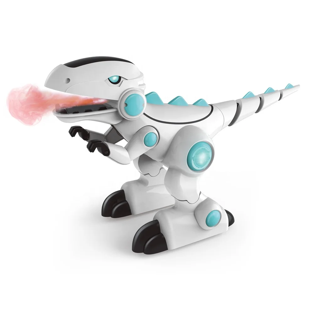 Robô dinossauro Rc grande - robô de sensoriamento de toque com modo de  batalha, rugido & dança, presente de brinquedo interativo para mais de 3  anos