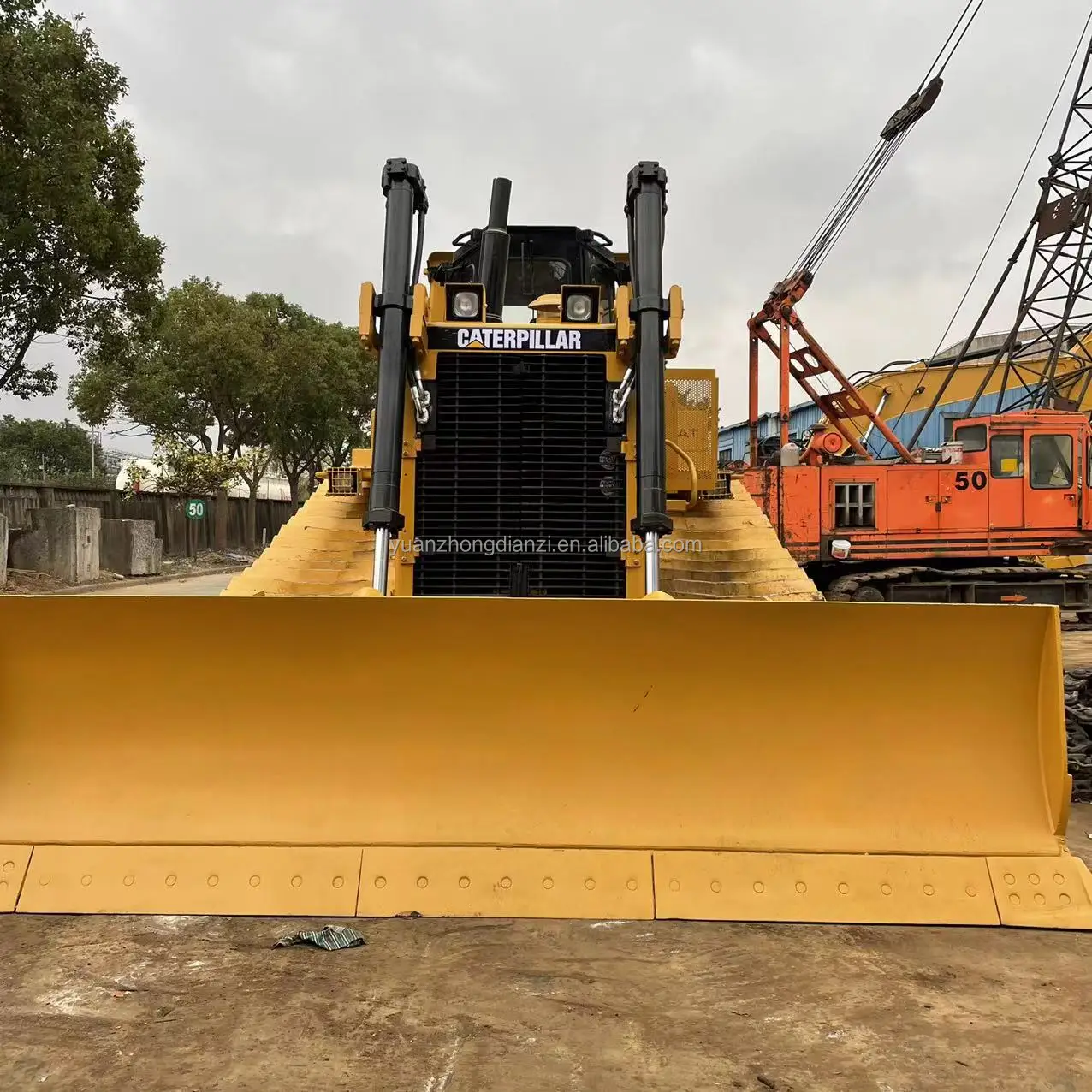 Used Original Cat D7h With Ripper Bulldozer Crawler Bulldozer High ...