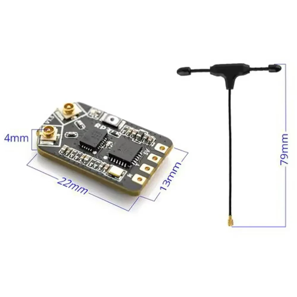 Radio Master RP1 RP2 RP3 2.4GHZ Receiver ELRS Nano Receiver for TX16S TX12 ZORRO ELRS RC Radio Transmitter