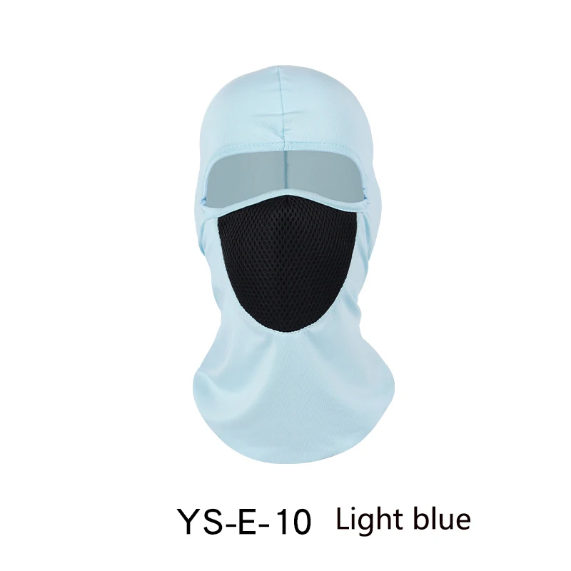 R Solid Color Breathable Sunscreen Headgear Hat Windproof Mesh Outdoor ...