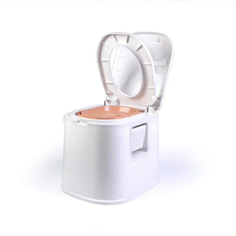 China 7l Waterless Plastic Square Portable Composting Toilet For