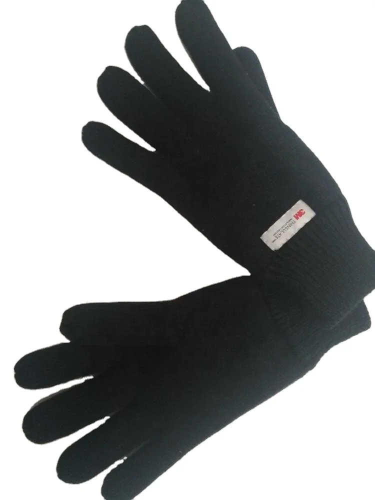 High Quality Men Womens Acrylic 40 Gram 3m Thinsulate Winter Gloves