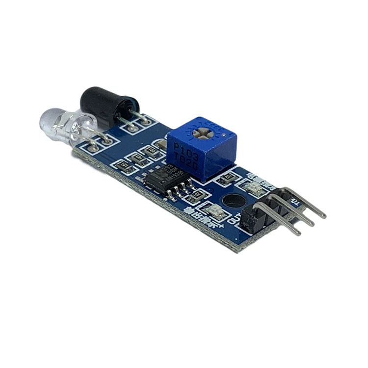 3 Pin Ir Infrared Obstacle Avoidance Sensor Tracking Module Board Pcb 3 ...