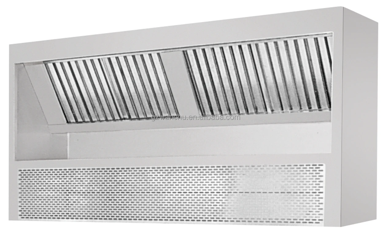 Restaurant Cooker Kitchen Extractor Hood Filter With Motor Factory