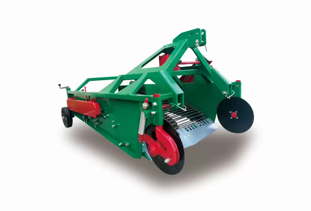Low-Cost Mini Power Tiller with Potato Harvester Attachment  Tractor Compatible, Conveyor Belt & Blade Included