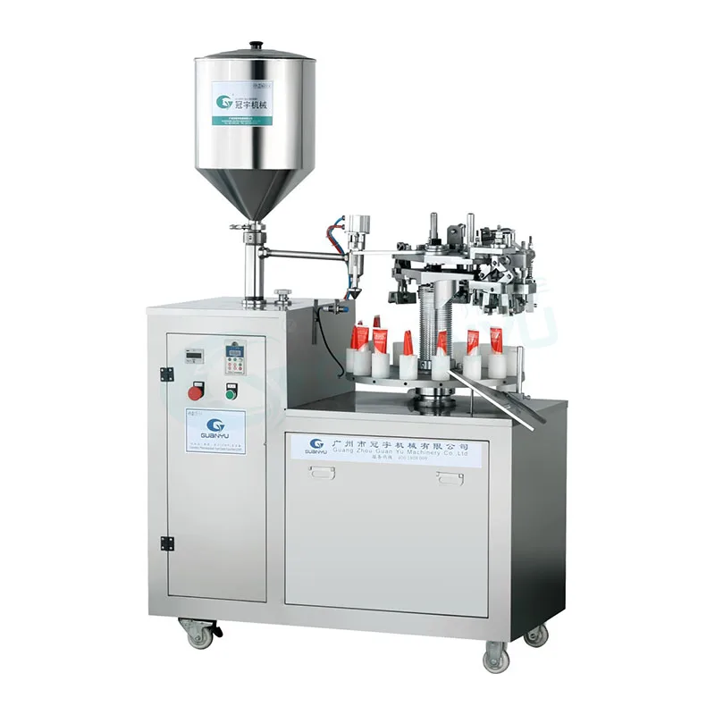 Полу-автоматическая алюминиевая трубка машина для наполнения и запайки